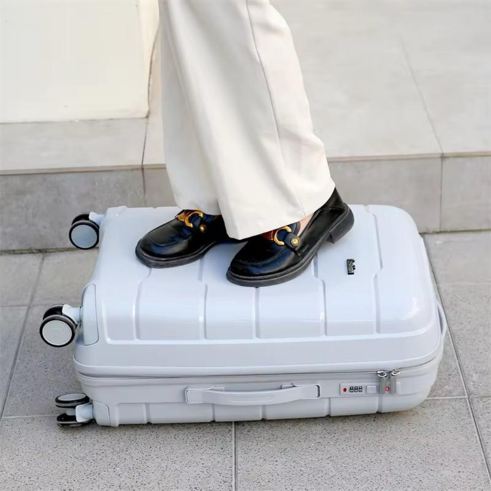 POGAGO Premium PP Hard Shell Luggage Set 20" 24" 28" | Lightweight Spinner Suitcase | 360° Wheels