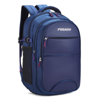 POGAGO Laptop Backpack 15.6 Inch for Men & Women | Black Travel Backpack | Office, College & School Bag
