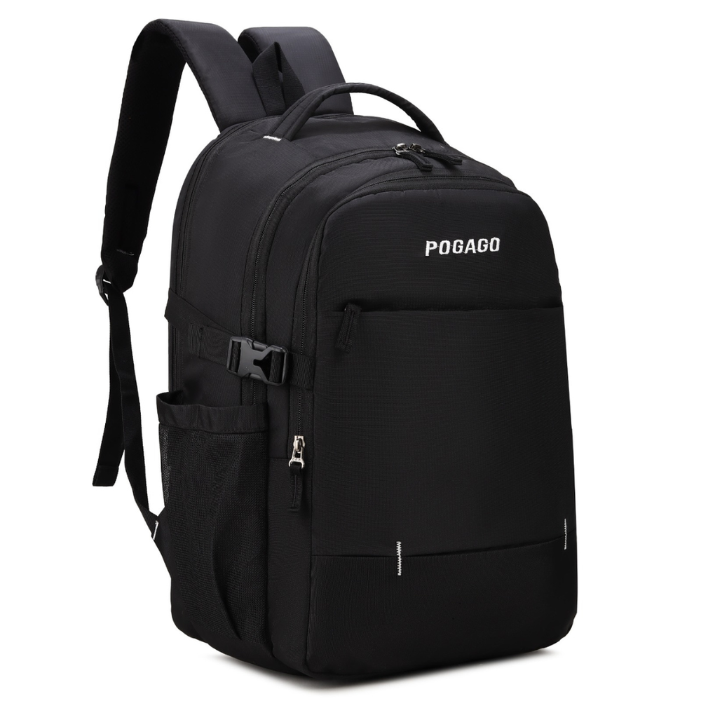 POGAGO Multi-Compartment Laptop Backpack | Water-Resistant Travel Backpack | College, Office & Business Backpack