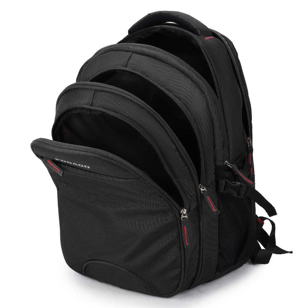 POGAGO 15.6 Inch Laptop Backpack for Men & Women |Travel Backpack | Office, College & School Bag with 3 Compartments