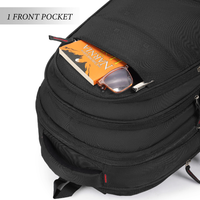 POGAGO 15.6 Inch Laptop Backpack for Men & Women |Travel Backpack | Office, College & School Bag with 3 Compartments