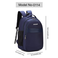POGAGO 15.6 Inch Laptop Backpack for Men & Women | Travel, Office & College Backpack with 3 Compartments