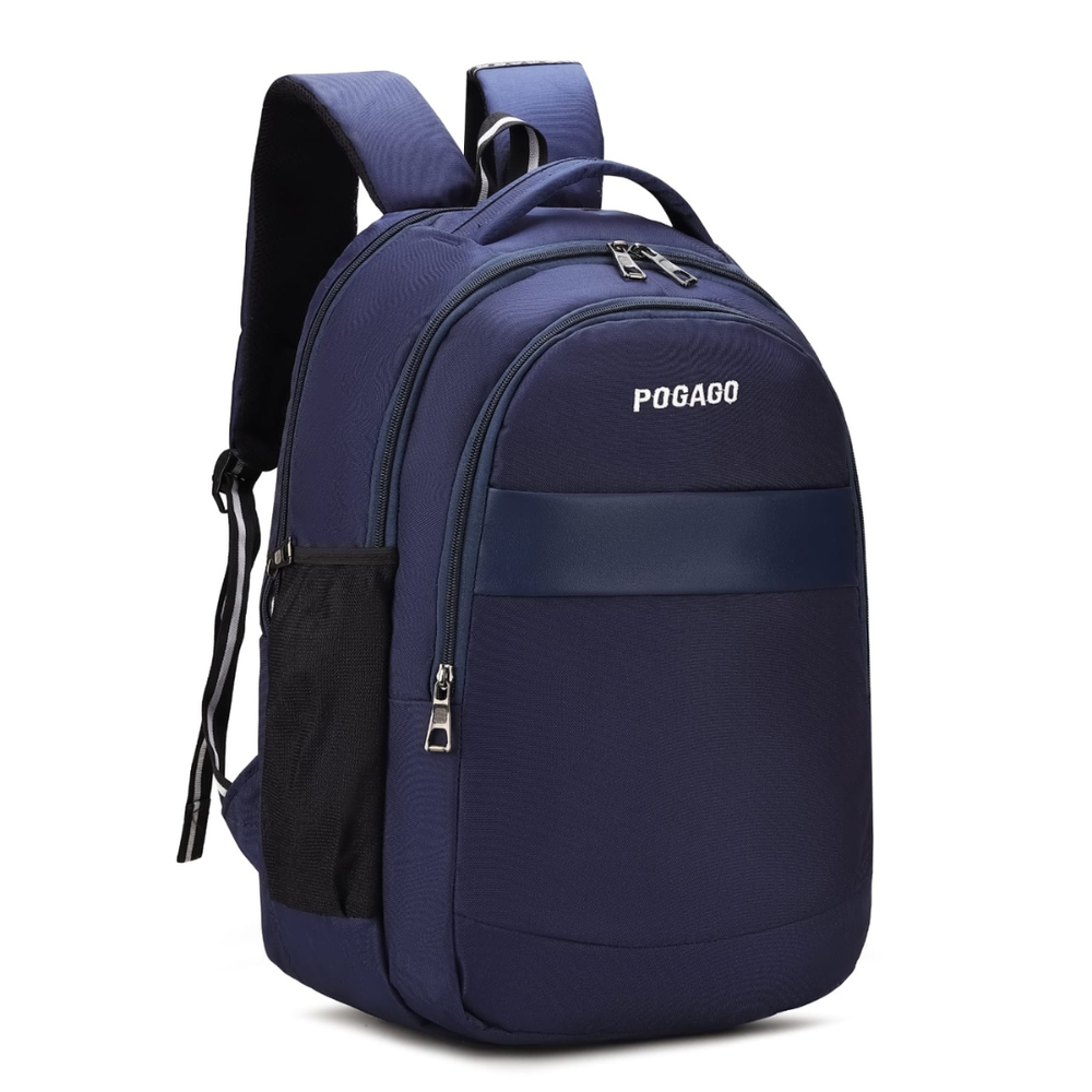 POGAGO 15.6 Inch Laptop Backpack for Men & Women | Travel, Office & College Backpack with 3 Compartments