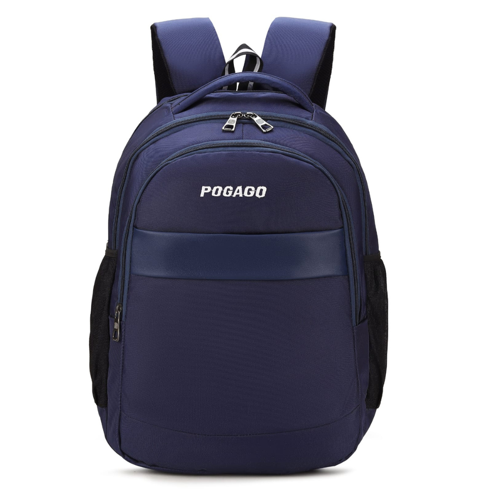 POGAGO 15.6 Inch Laptop Backpack for Men & Women | Travel, Office & College Backpack with 3 Compartments