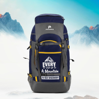 POGAGO 65L Waterproof Hiking Backpack 78cm – Large Capacity Travel Trekking Camping Rucksack with Adjustable Straps & Multiple Pockets