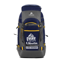 POGAGO 65L Waterproof Hiking Backpack 78cm – Large Capacity Travel Trekking Camping Rucksack with Adjustable Straps & Multiple Pockets