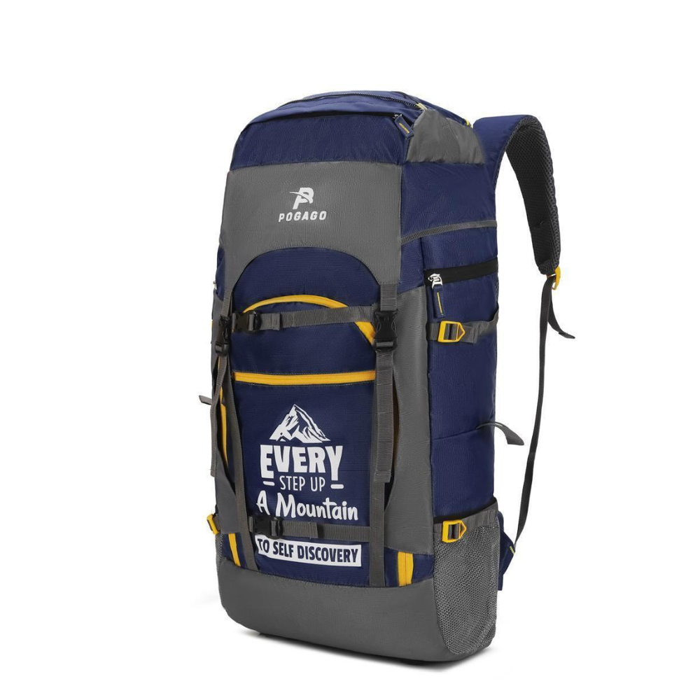 POGAGO 65L Waterproof Hiking Backpack 78cm – Large Capacity Travel Trekking Camping Rucksack with Adjustable Straps & Multiple Pockets