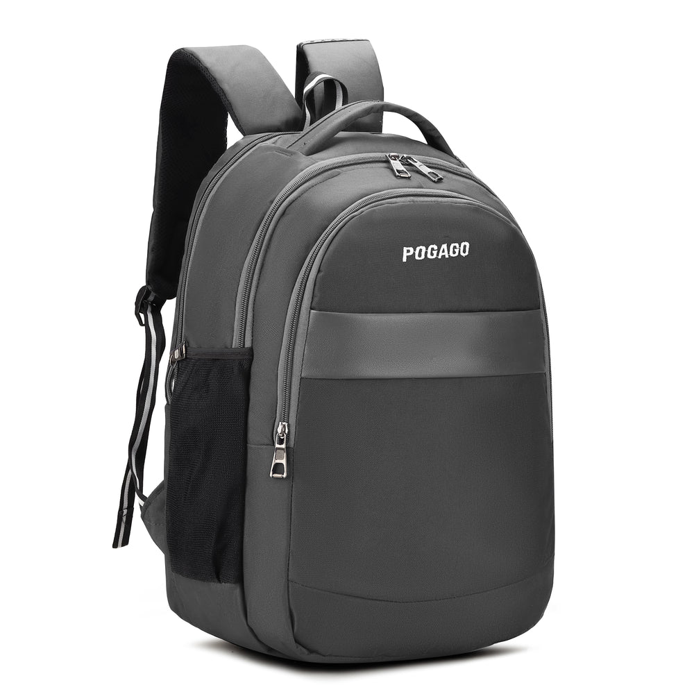 POGAGO 15.6 Inch Laptop Backpack for Men & Women | Travel, Office & College Backpack with 3 Compartments