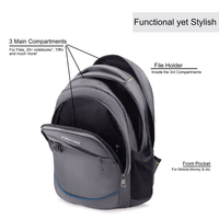 POGAGO 15.6" Laptop Backpack | Water-Resistant Travel, Office & College Backpack for Men & Women