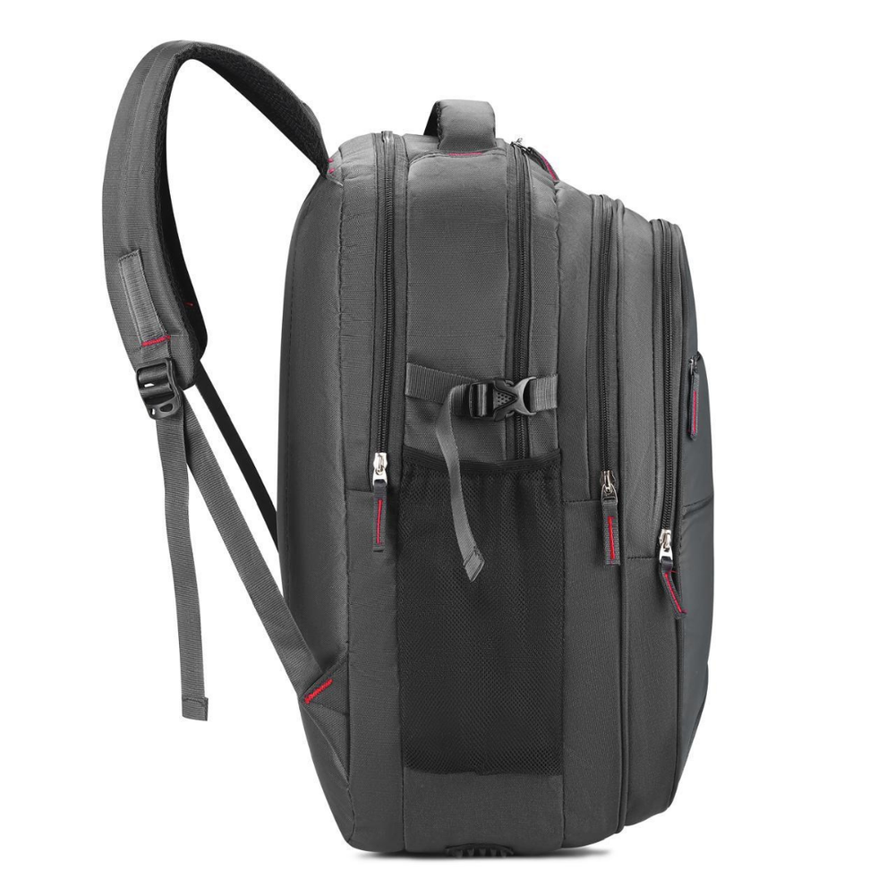 POGAGO Laptop Backpack 15.6 Inch for Men & Women | Black Travel Backpack | Office, College & School Bag