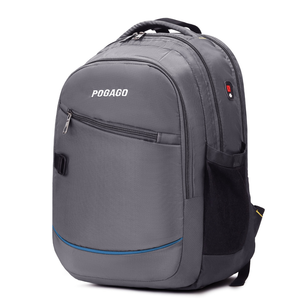 POGAGO 15.6" Laptop Backpack | Water-Resistant Travel, Office & College Backpack for Men & Women