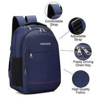 Laptop Backpack Men's Work for 15.6 Inch Notebook, Water-Repellent School Backpack for Work, Outdoor, Travel, Camping