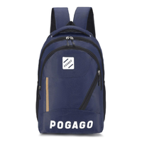 POGAGO Fashionable Men Backpack Large Capacity Water-Resistant School & Laptop Backpack, Fits 15.6" Inch Laptops