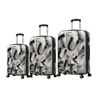 POGAGO Premium Expandable Printed PC Luggage Set – Unbreakable Hard Shell Travel Suitcases