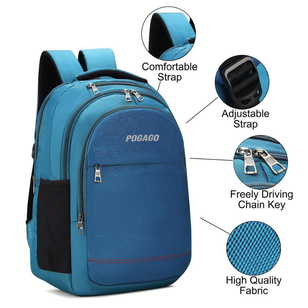 Laptop Backpack Men's Work for 15.6 Inch Notebook, Water-Repellent School Backpack for Work, Outdoor, Travel, Camping