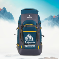 POGAGO 65L Waterproof Hiking Backpack 78cm – Large Capacity Travel Trekking Camping Rucksack with Adjustable Straps & Multiple Pockets