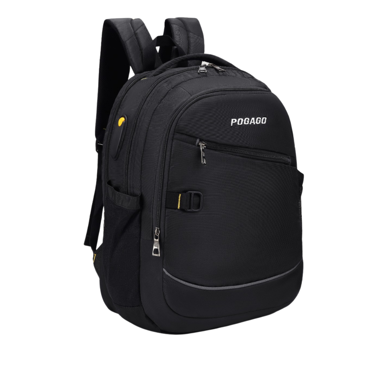 POGAGO 15.6" Laptop Backpack | Water-Resistant Travel, Office & College Backpack for Men & Women