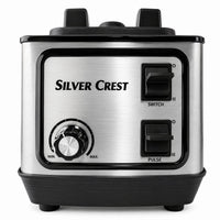 Silver Crest 8500W Commercial Blender & Grinder 2-in-1 | 2.5L High-Speed Smoothie Maker | 9-Speed | Ice Crusher