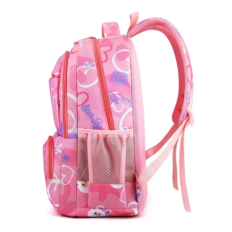 Kids School Backpack for Girls – Lightweight Water-Resistant School Bag with Multiple Compartments, Padded Shoulder Straps & Side Bottle Pockets