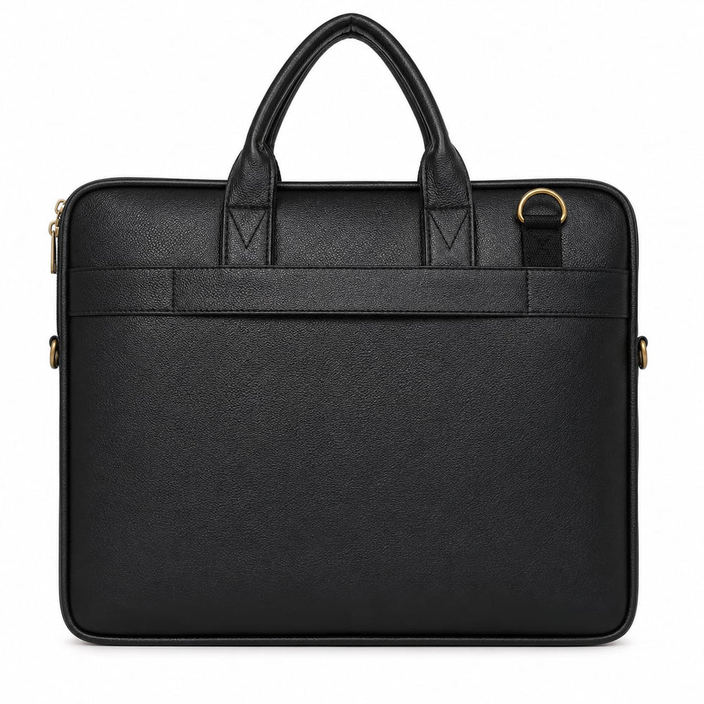 POGAGO PU Leather Laptop Bag for Men | Business Briefcase