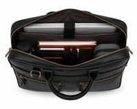 POGAGO PU Leather Laptop Bag for Men | Business Briefcase