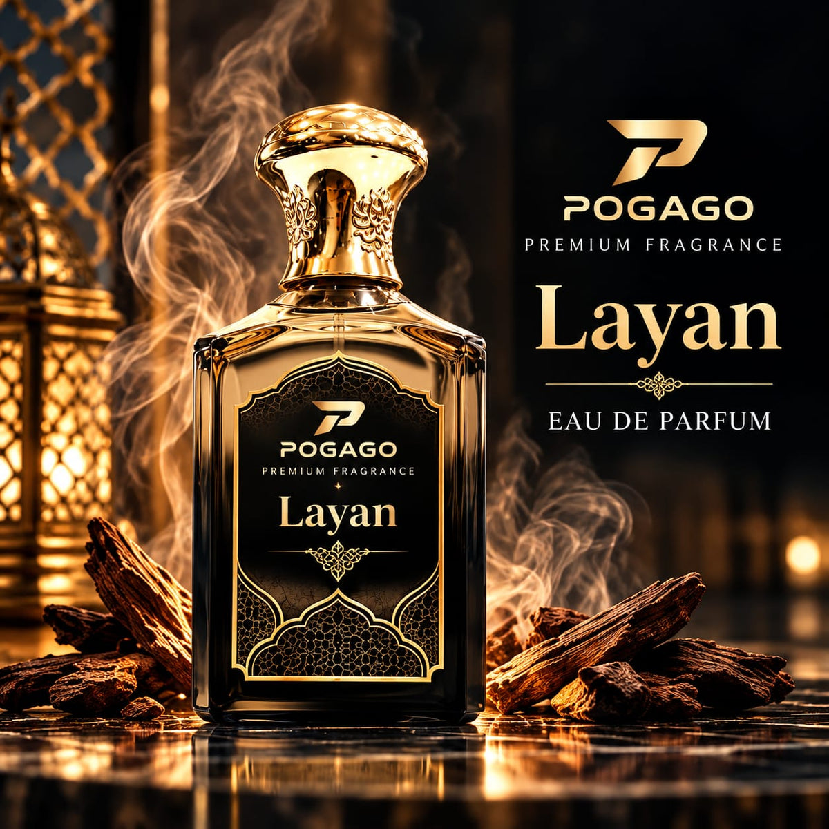 POGAGO LAYAN Eau de Parfum 100ml – Premium Long-Lasting Luxury Fragrance