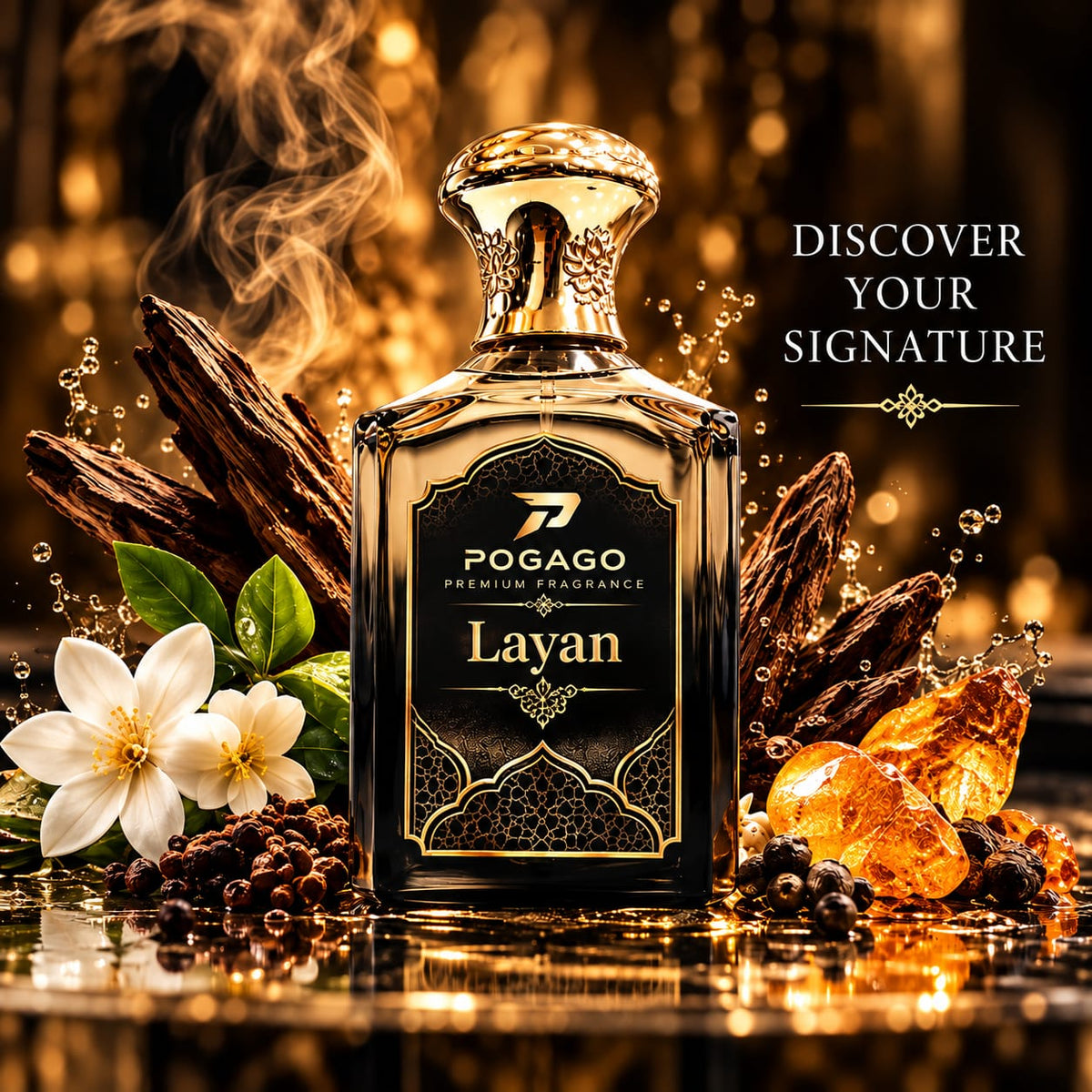 POGAGO LAYAN Eau de Parfum 100ml – Premium Long-Lasting Luxury Fragrance