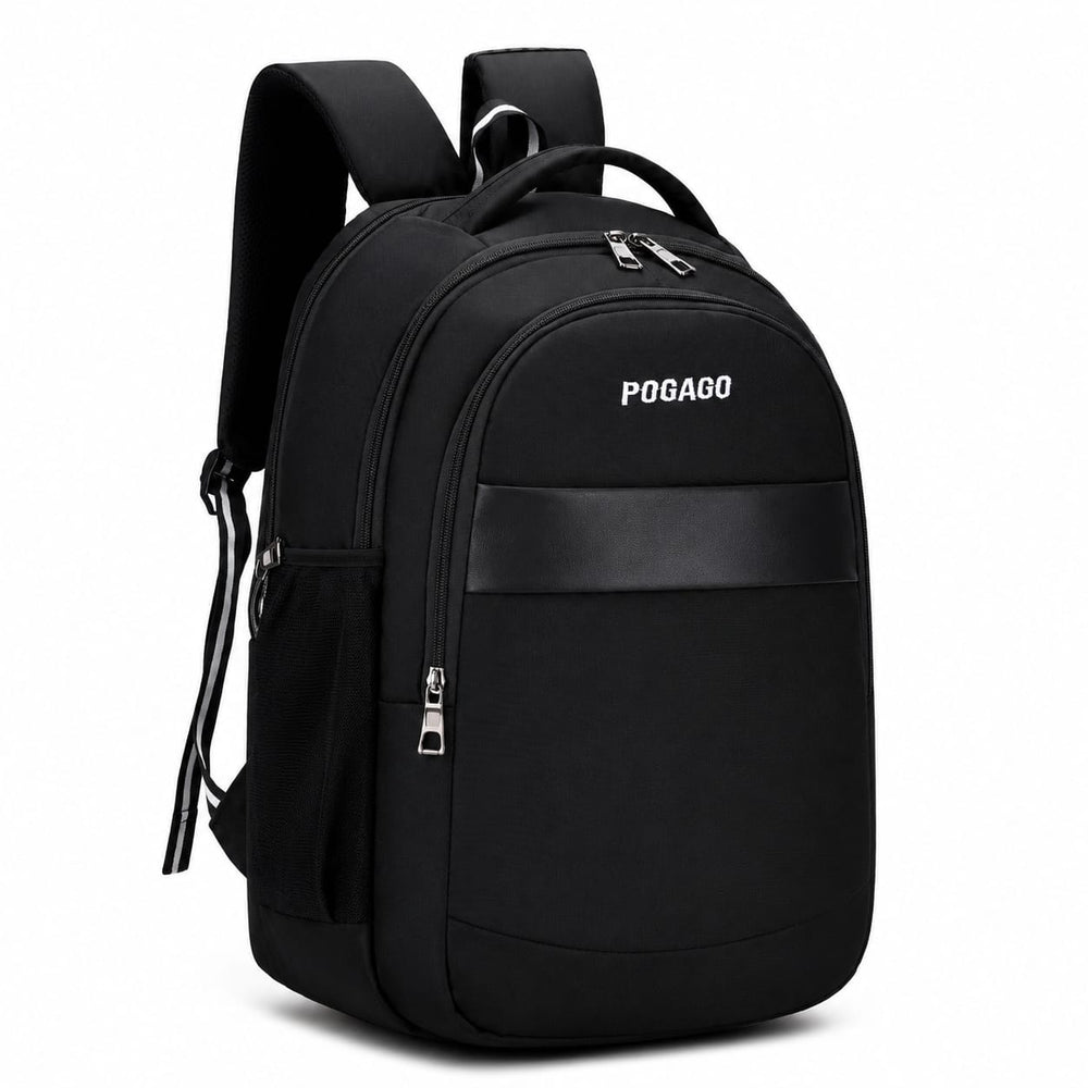 POGAGO 15.6 Inch Laptop Backpack for Men & Women | Travel, Office & College Backpack with 3 Compartments