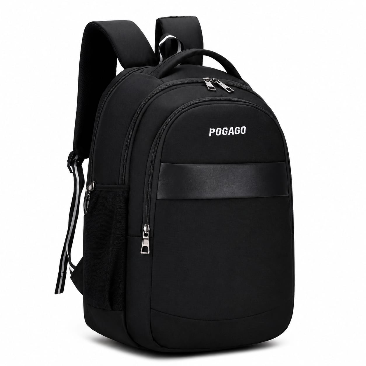 POGAGO 15.6 Inch Laptop Backpack for Men & Women | Travel, Office & College Backpack with 3 Compartments