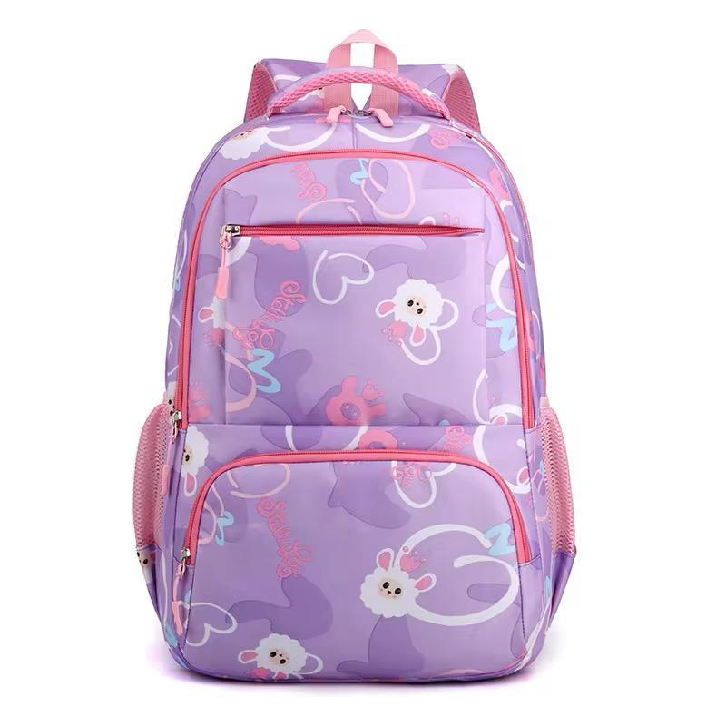 Kids School Backpack for Girls – Lightweight Water-Resistant School Bag with Multiple Compartments, Padded Shoulder Straps & Side Bottle Pockets