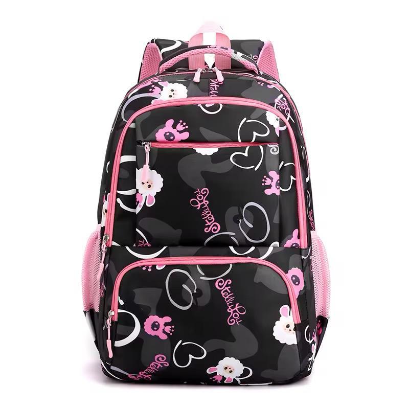 Kids School Backpack for Girls – Lightweight Water-Resistant School Bag with Multiple Compartments, Padded Shoulder Straps & Side Bottle Pockets
