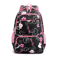 Kids School Backpack for Girls – Lightweight Water-Resistant School Bag with Multiple Compartments, Padded Shoulder Straps & Side Bottle Pockets