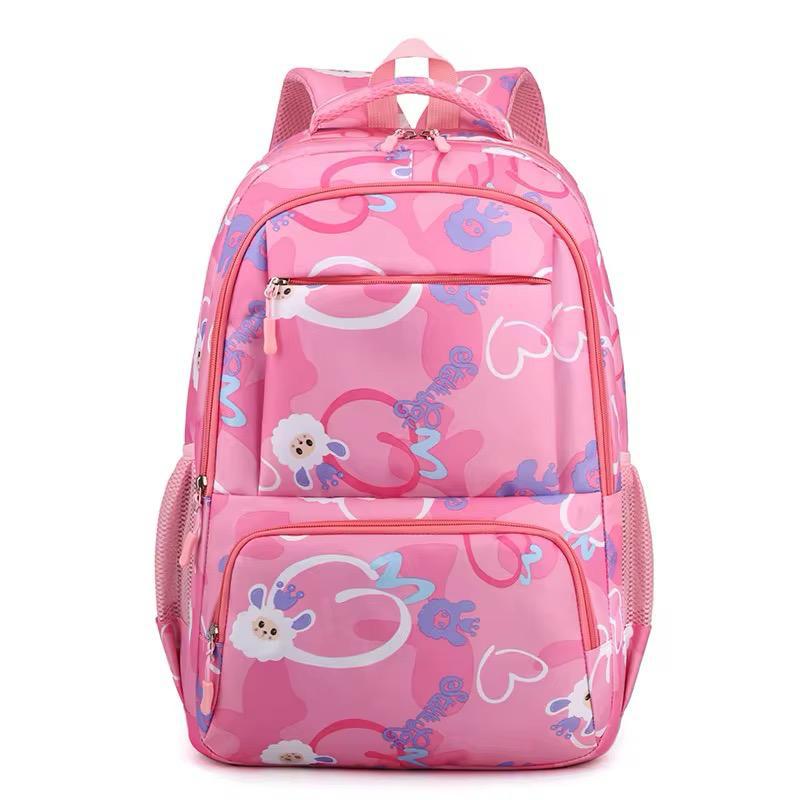 Kids School Backpack for Girls – Lightweight Water-Resistant School Bag with Multiple Compartments, Padded Shoulder Straps & Side Bottle Pockets