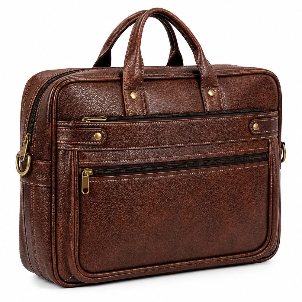 POGAGO Professional Laptop, Document & Work Bag for Office, Business & Travel