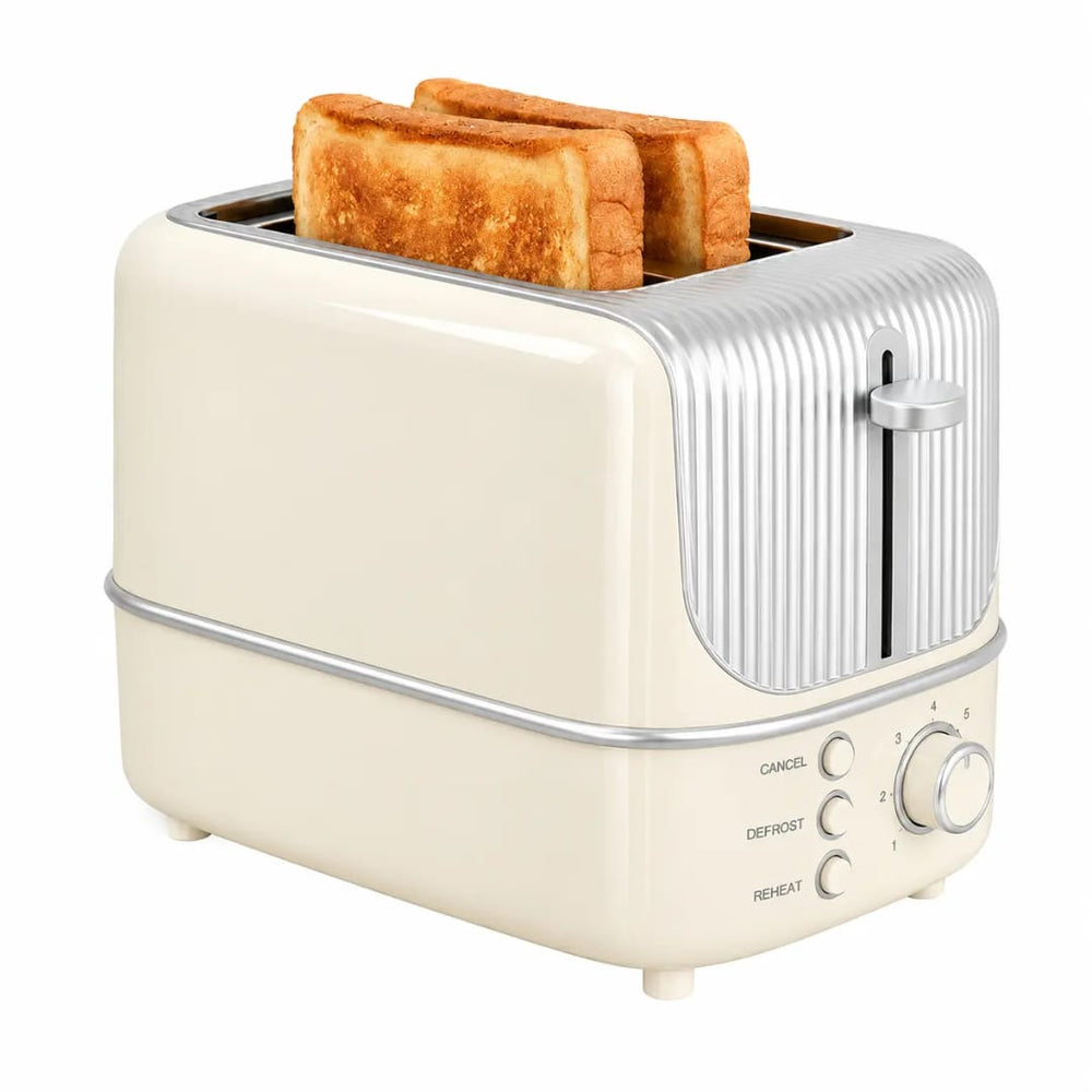 POGAGO 2 Slice Toaster | 5-Level Electric Bread Toaster