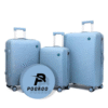 3-Piece Polypropylene Luggage Set- (28", 24", 20") sizes