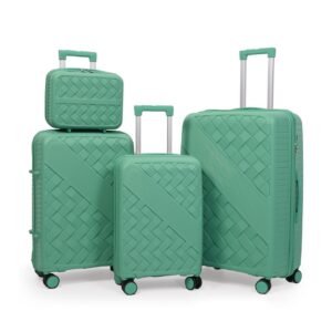 4-Piece Luggage Set with Beauty-Case (28″, 24″, 20″ & 14") sizes
