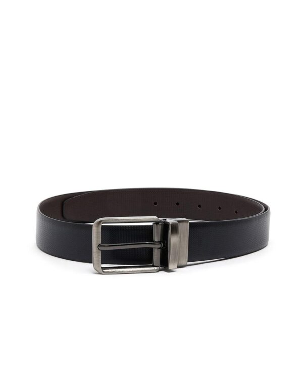 Reversible Genuine Leather Belt – 100% Leather, Double-Sided, Made in India