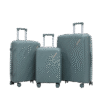 [Model:BK009] Luxury 3-Piece Luggage Set | Lightweight PP Hard Shell Suitcase with Carry-On Travel Bags | Waterproof Polyester Lining | Durable Set for Holiday Travel