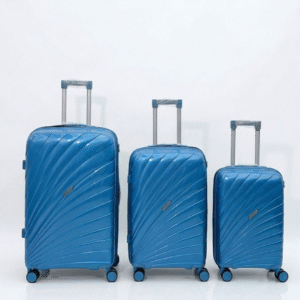 [ Model no. 072] - 3-Piece Luggage Set (20” 24” 28”) Suitcase Set with 360° Spinner Wheels, TSA Secure Zipper, Aluminium Handle – Unbreakable Travel Trolley Bags Set