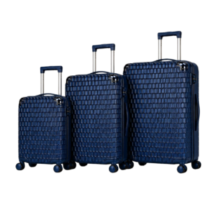 [Model-PA01] Premium PC Hard Shell Luggage Set 3 Piece (20/24/28 Inch) – Aluminum Frame Suitcase Set with Buckle Lock, 360° Spinner Wheels, Durable Lightweight Travel Trolley Bags for Men & Women