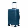 [Model-0044] POGAGO 24 Inch / 20kg Medium Suitcase for Travel – Lightweight PP Unbreakable Hard Shell Luggage with 360° Spinner Wheels, Combination Lock & Aluminium Telescopic Handle